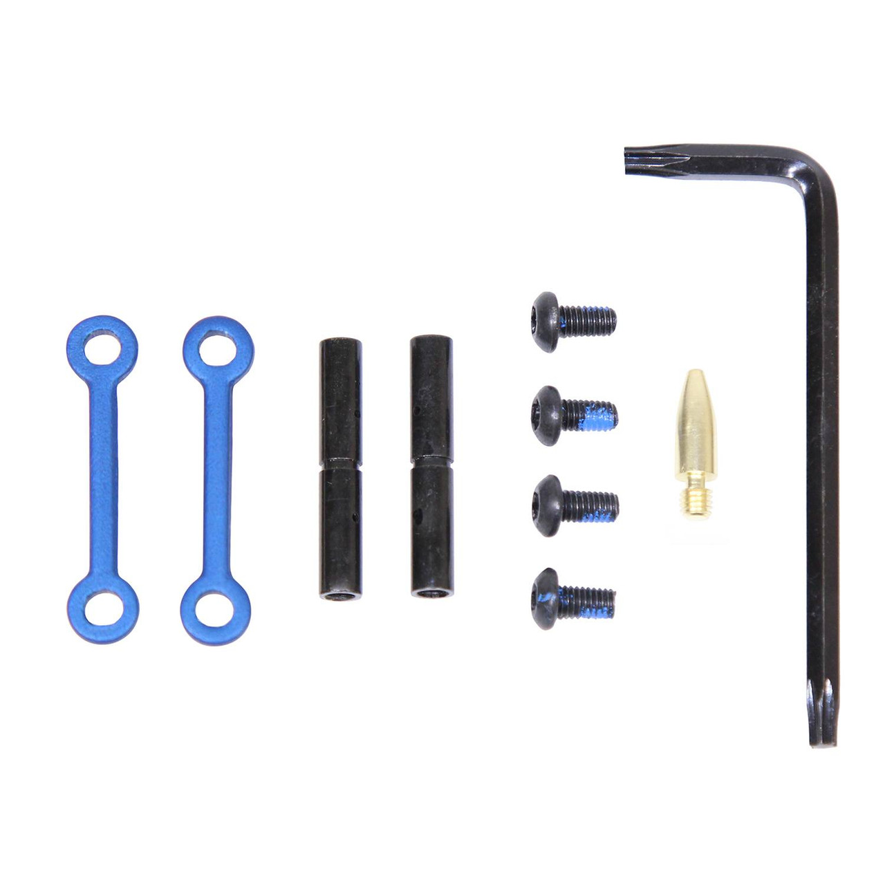 Guntec USA GT-ARP-BLUE Complete Anti-Rotation Trigger/Hammer Pin Set (Anodized Blue)