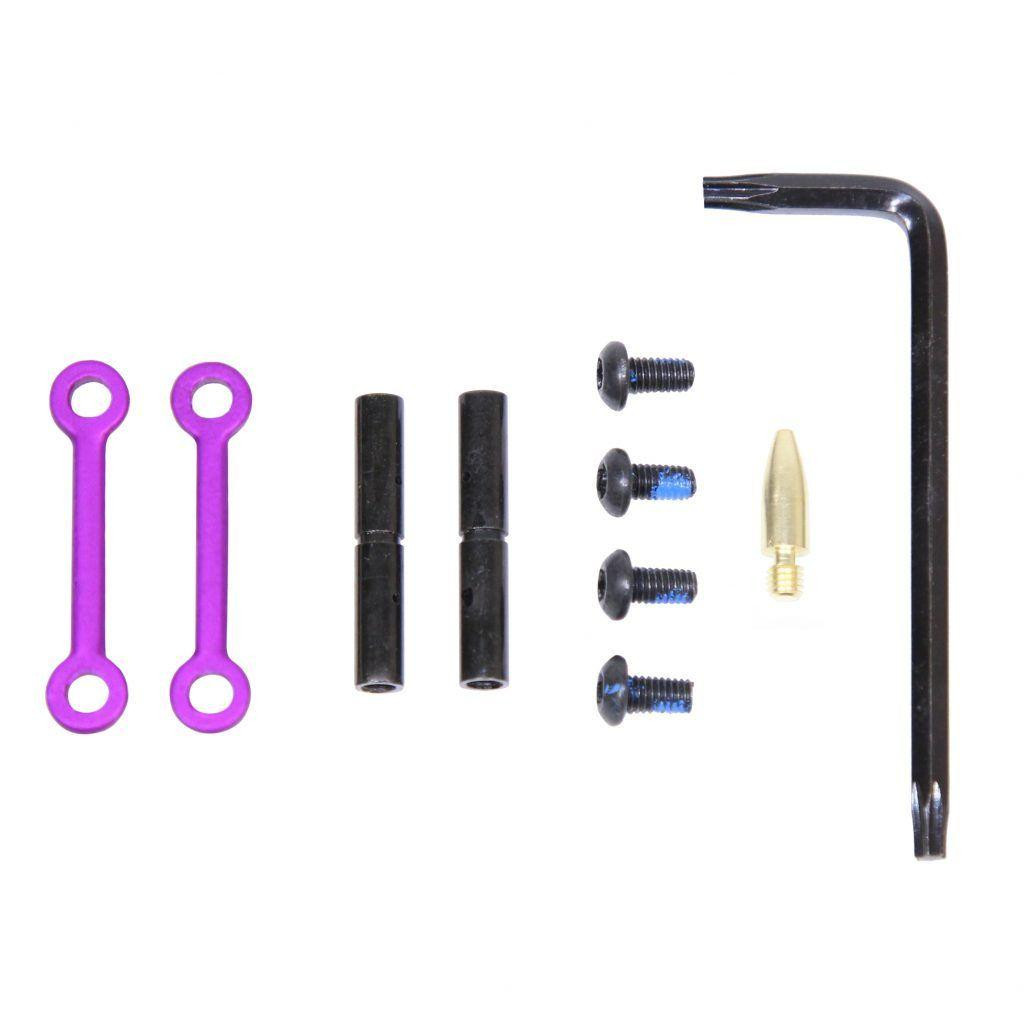  Guntec USA GT-ARP-PURPLE Complete Anti-Rotation Trigger/Hammer Pin Set (Anodized Purple) 