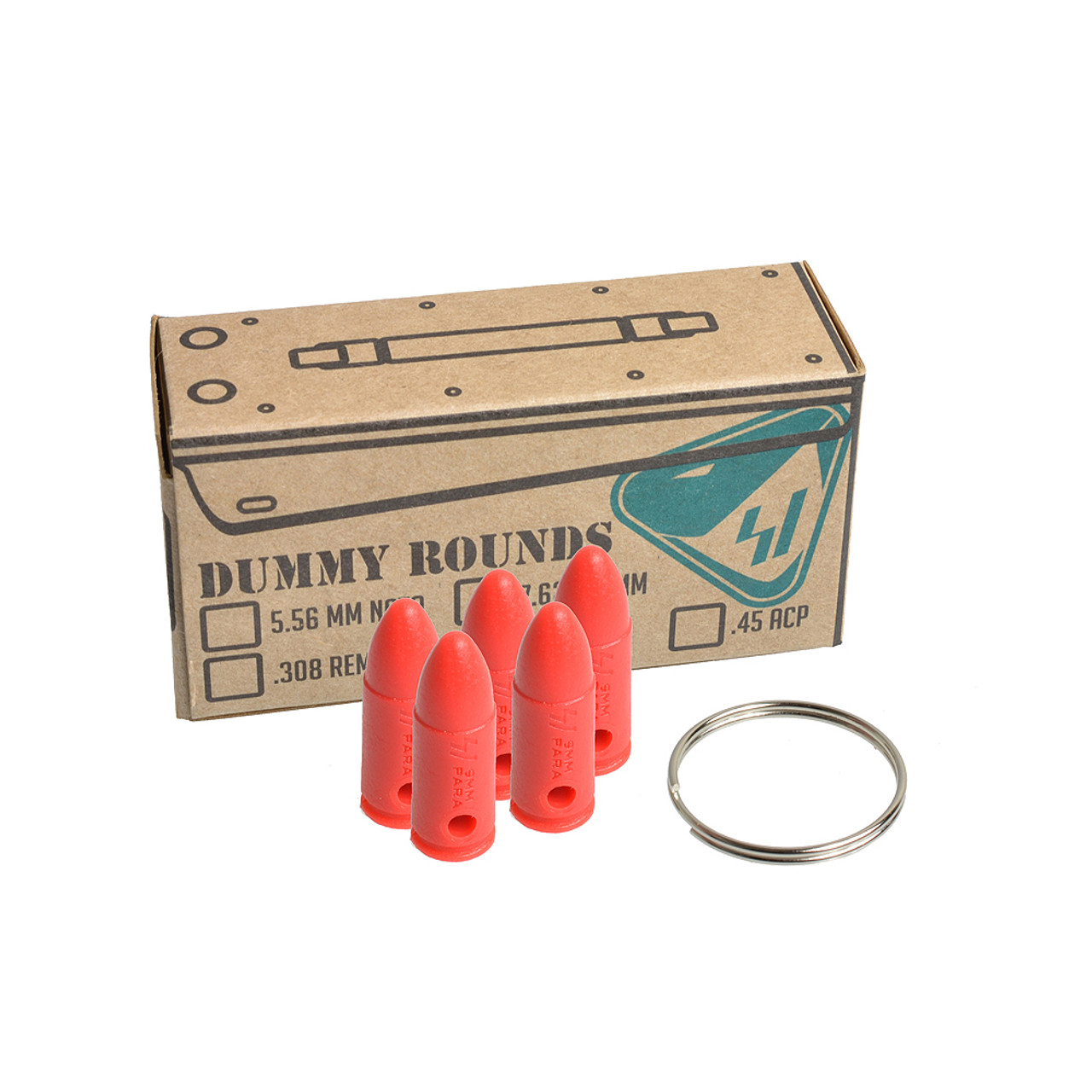 Strike Industries SI-DR-9MM Dummy Rounds - 9MM - 5pcs/pk