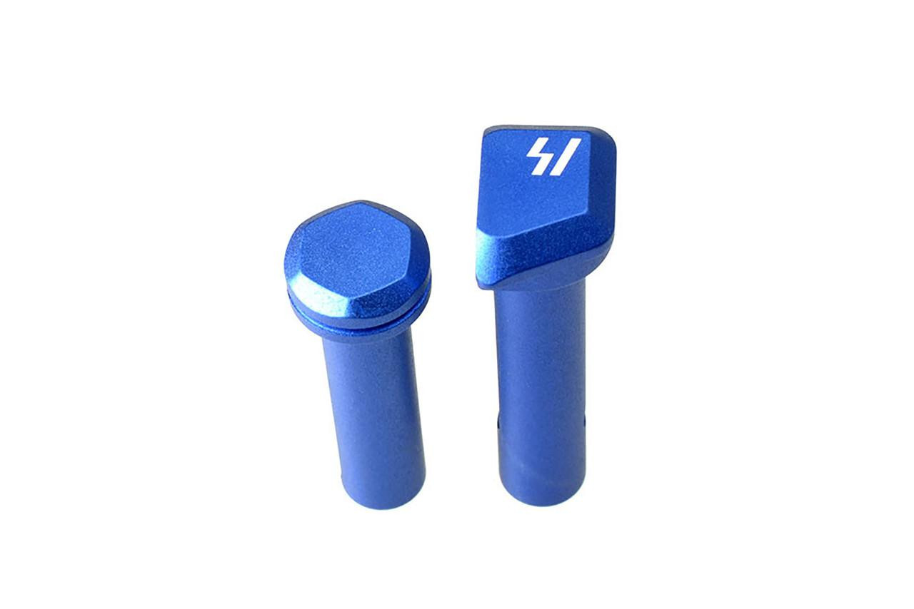 Strike Industries SI-AR-UL-EPTP-BLU Strike Industries SI-AR-UL-EPTP-BLU Ultra Light Pivot Takedown Pins in Blue SI-AR-UL-EPTP-BLU