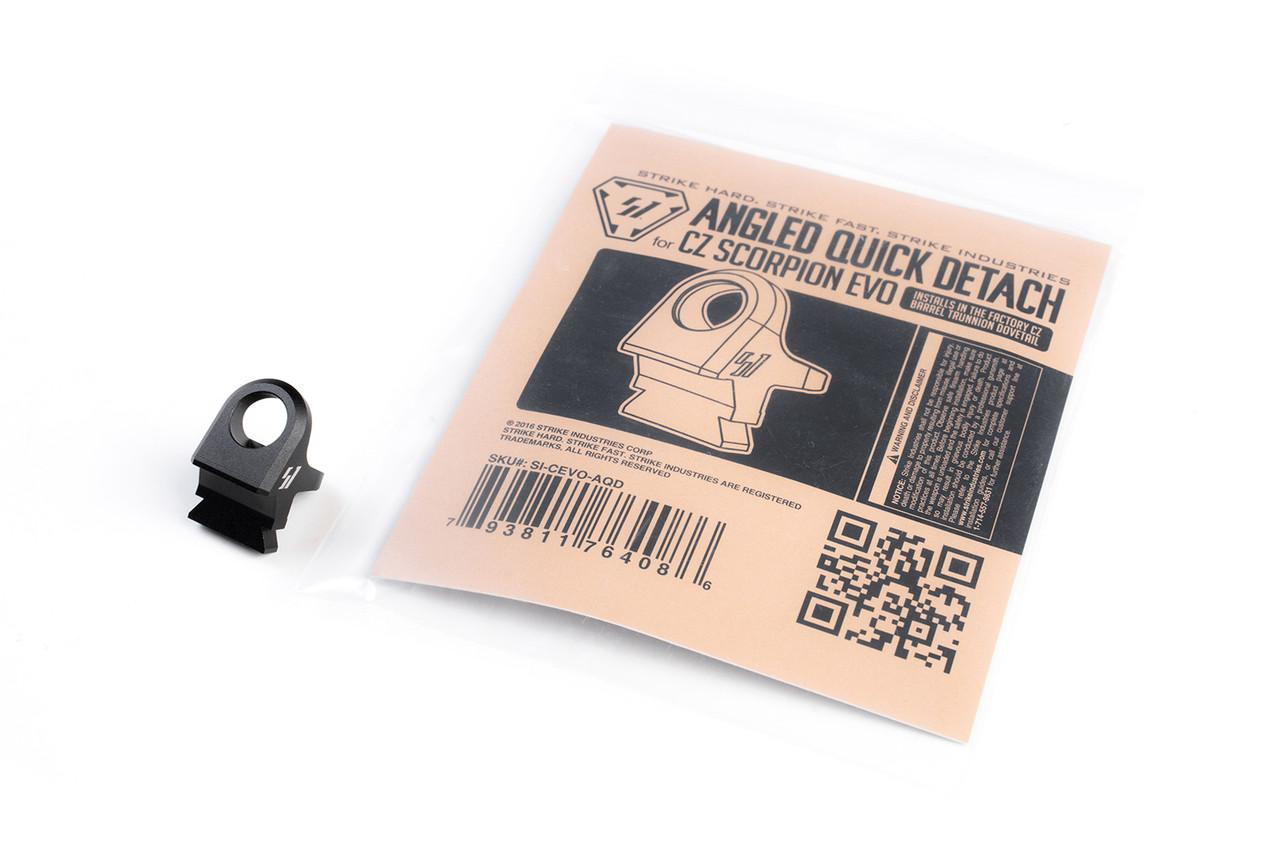 Strike Industries SI-CEVO-AQD Strike Industries SI-CEVO-AQD Angled Quick Detach For CZ Scorpion EVO SI-CEVO-AQD