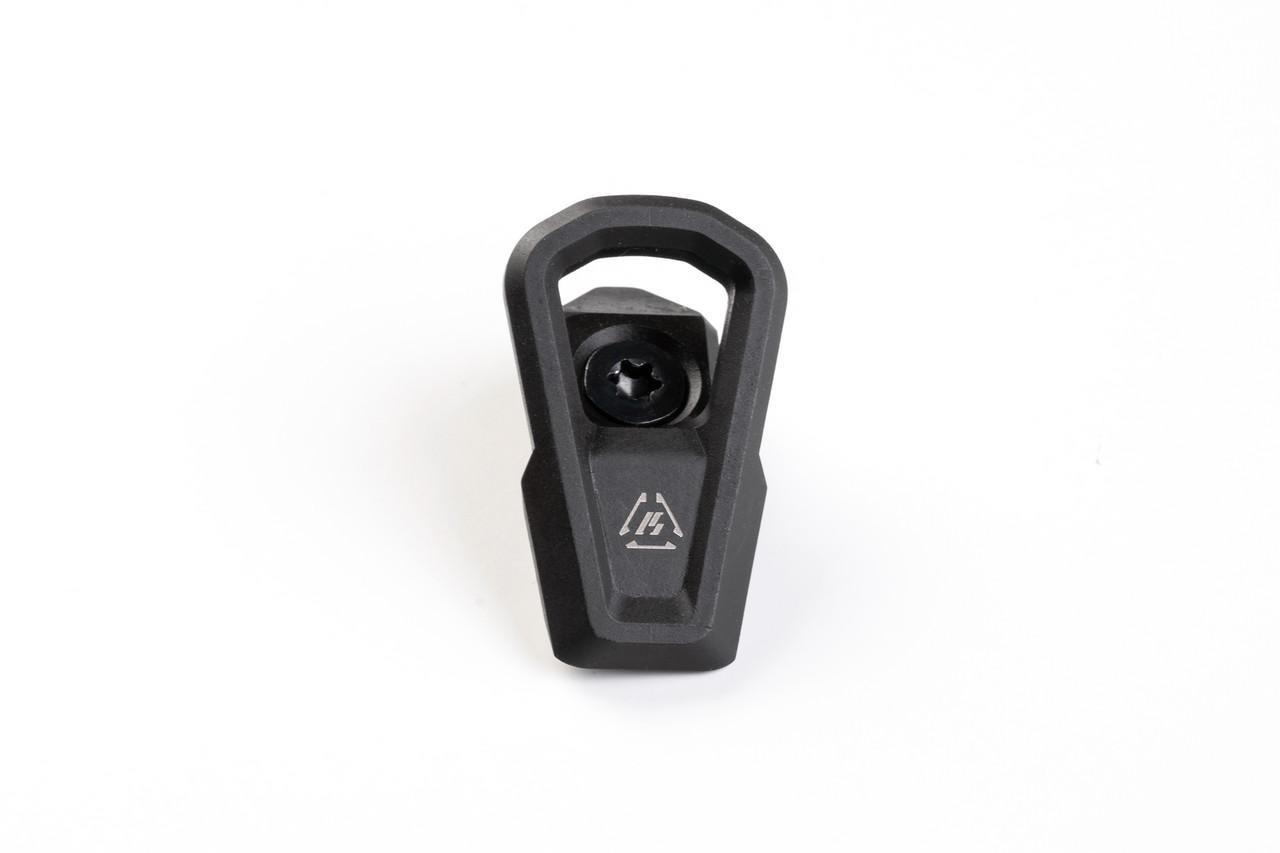 Strike Industries SI-LINK-ASL LINK Angled Sling Loop, black tactical firearm accessory for attachment of slings to rifles.
