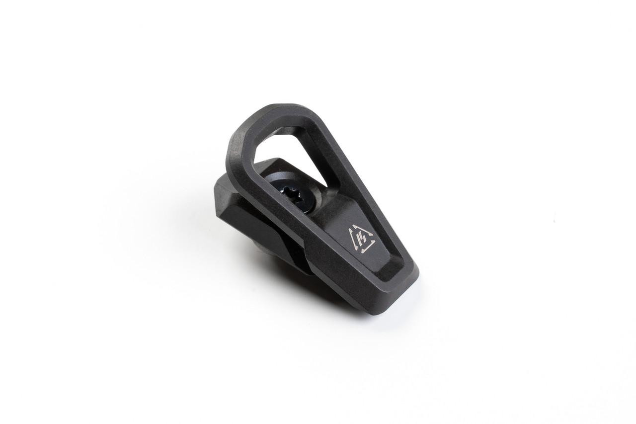 Strike Industries SI-LINK-ASL LINK Angled Sling Loop, black tactical firearm accessory for attaching slings to rifles.