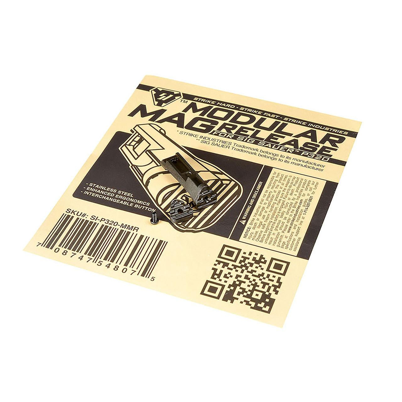 Strike Industries SI-P320-MMR Strike Industries SI-P320-MMR Modular Magazine Release for Sig Sauer P320 SI-P320-MMR