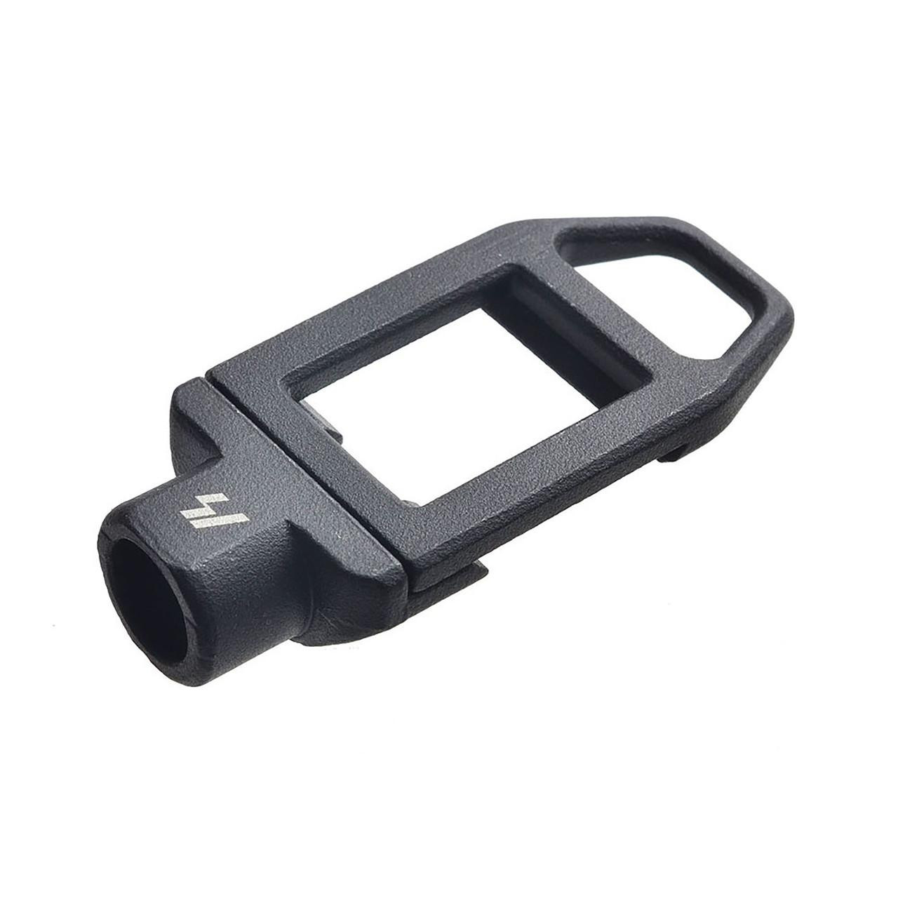 Strike Industries SI-AMBUSH Ambush Sling Loop, black tactical firearm accessory for attaching slings to rifles.