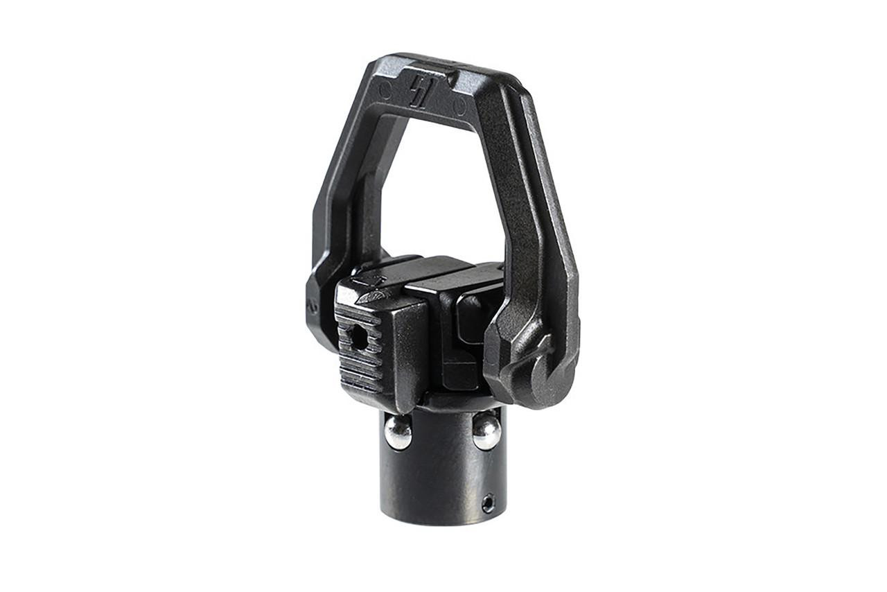 Strike Industries SI-QDSL-MICRO, quick detach sling swivel loop - micro, black compact sling attachment for firearm accessories.