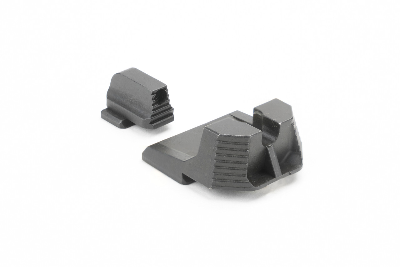 Strike Industries SI-MP9-SIGHTS-SH  Iron Front & Rear sights for M&P9 - Suppressor Height