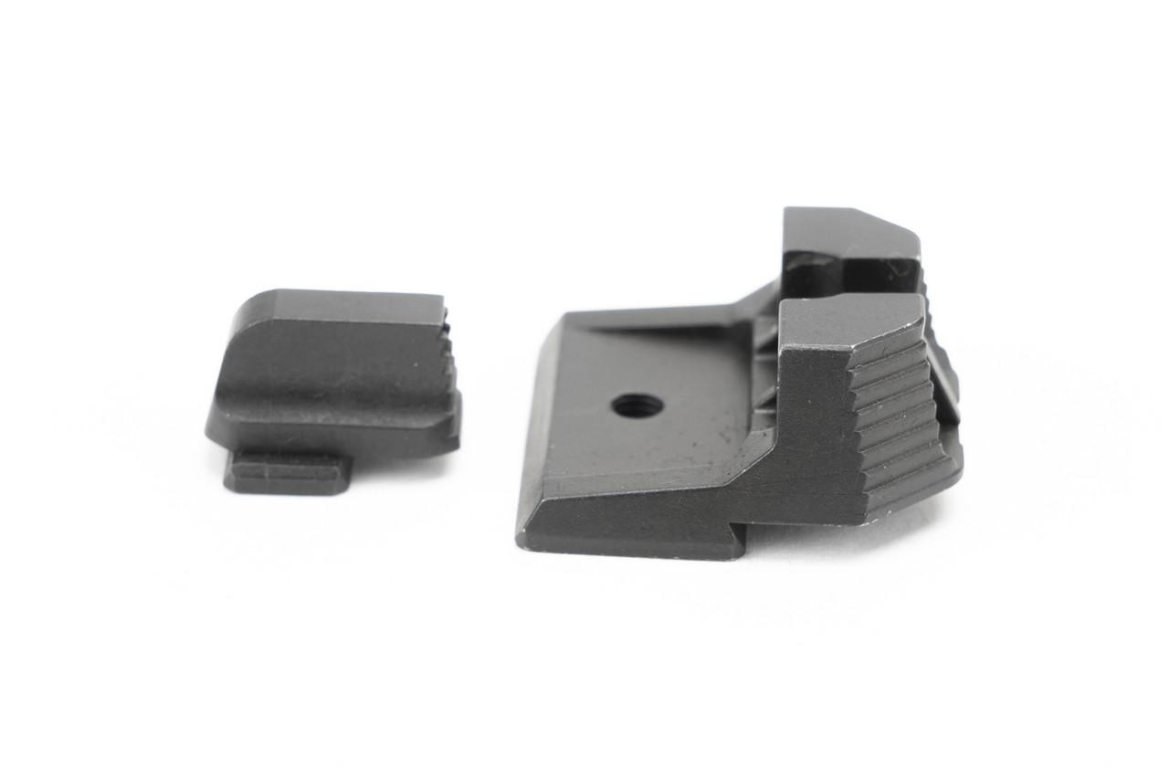  Strike Industries SI-MP9-SIGHTS-SH  Iron Front & Rear sights for M&P9 - Suppressor Height 