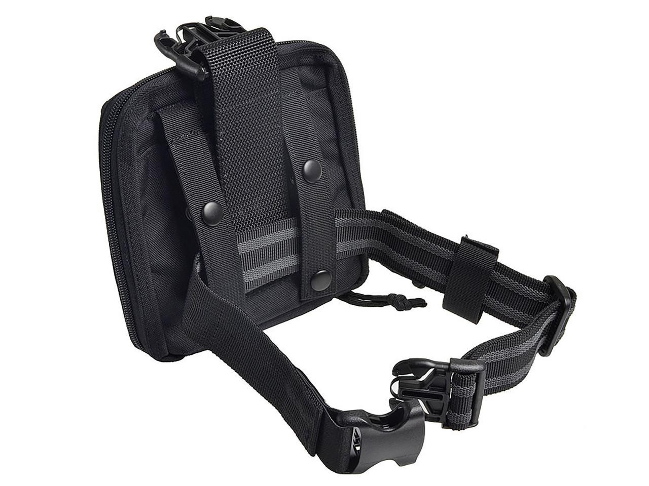  Strike Industries SI-RICCI-CMP-W-BK Ricci Compact Leg Medical Pouch (leg webbing) 