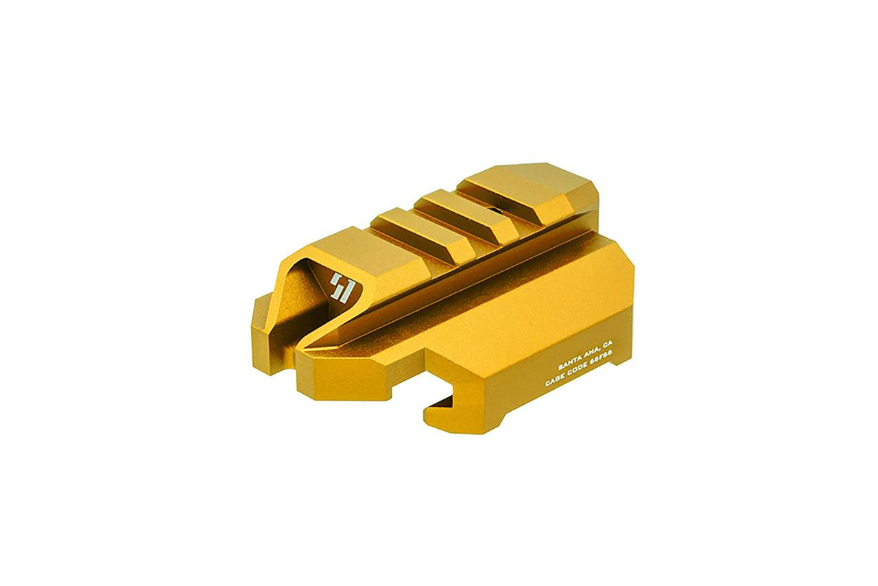 Strike Industries SI-CEVO-SA-QD-TITAN Strike Industries SI-CEVO-SA-QD-TITAN Stock Adapter Back Plate for CZ Scorpion EVO 3 in Titan SI-CEVO-SA-QD-TITAN