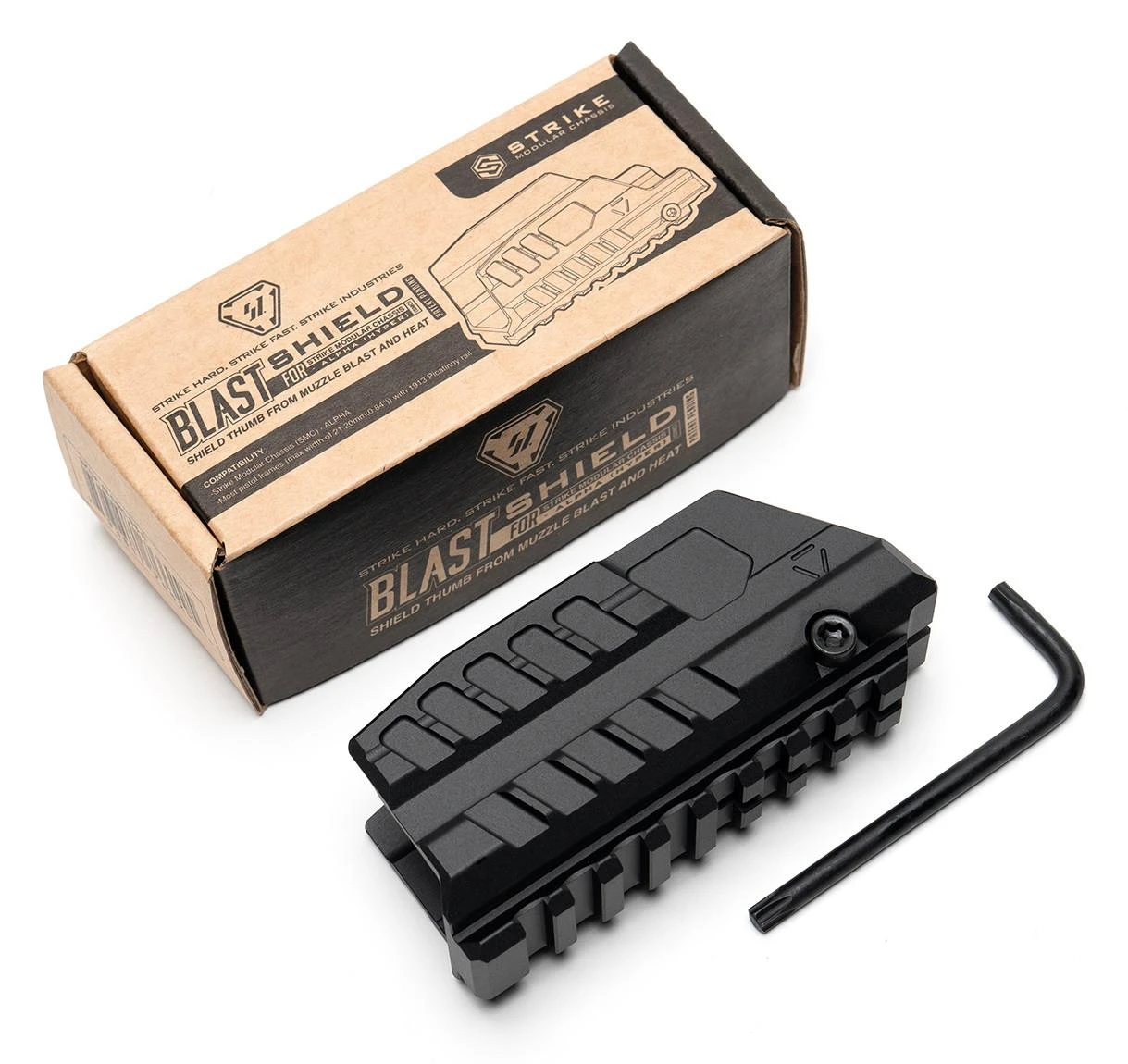 Strike Industries SI-SMC-BS-H Strike Industries SI-SMC-BS-H Blast Shield for Modular Chassis (SMC) - ALPHA (Hyper) SI-SMC-BS-H