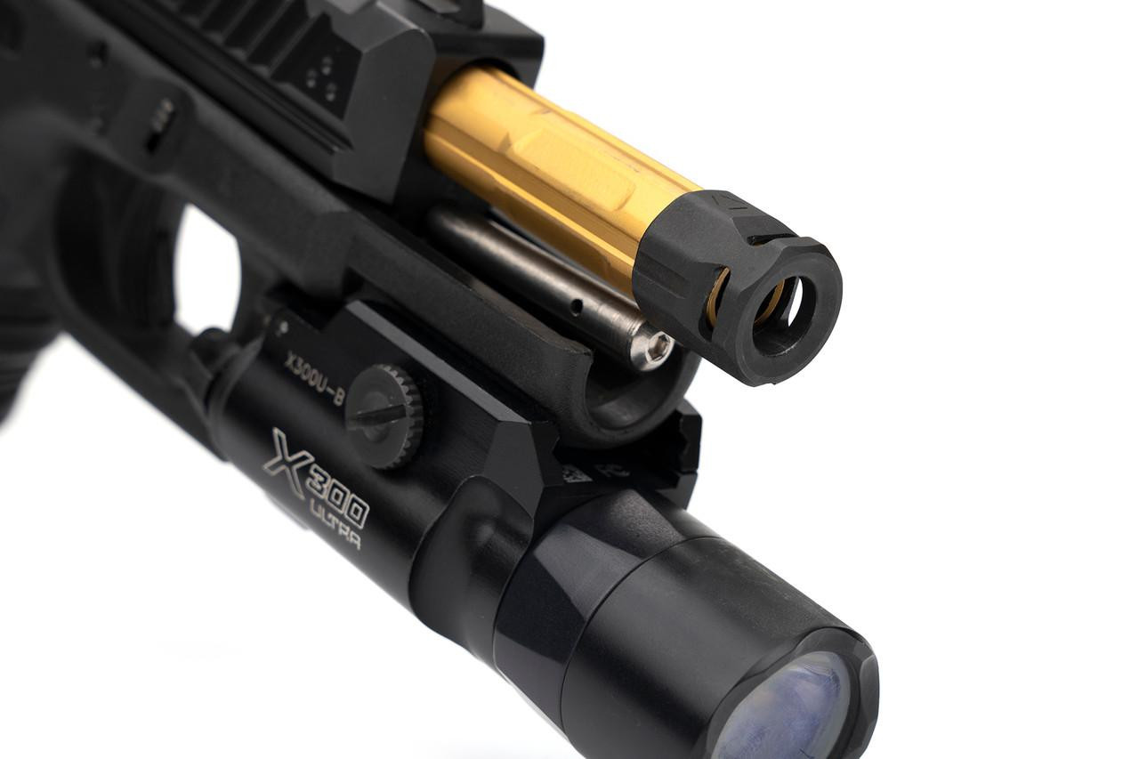 Strike Industries SI-MC-CIRCLE  Micro Threaded Barrel Comp - CIRCLE