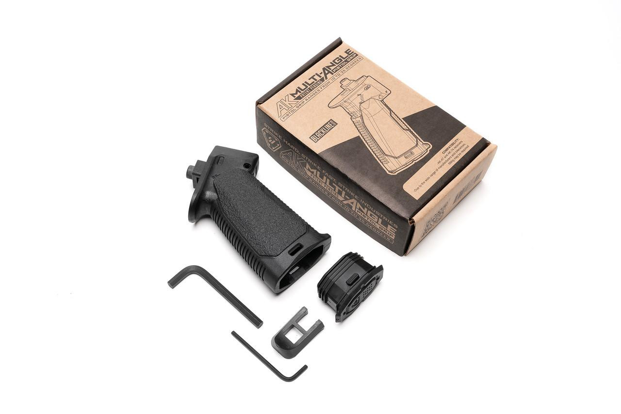Strike Industries SI-AK-MAPG-BK Strike Industries SI-AK-MAPG-BK AK Multi-Angle Pistol Grip in Black SI-AK-MAPG-BK