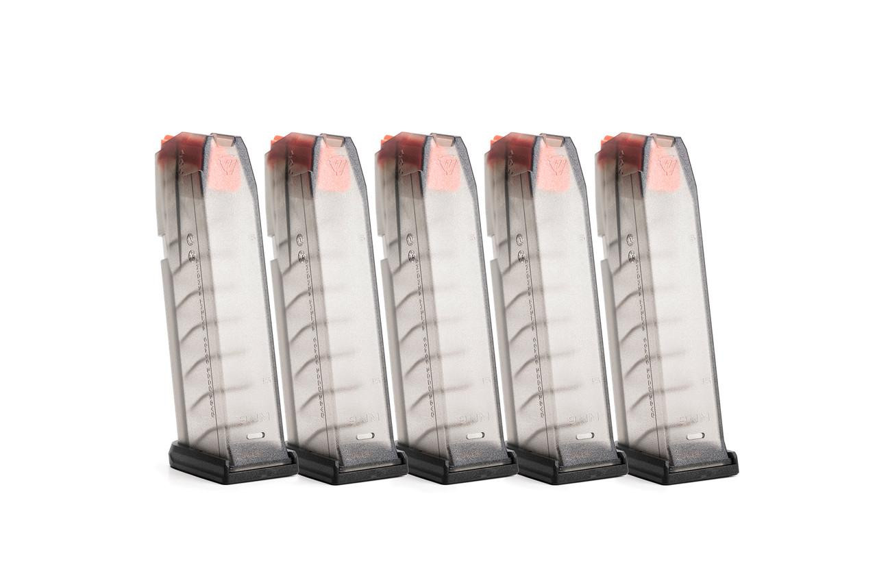  Strike Industries SI-G-MAG-19x5  Magazine for GLOCK G19 (9mm) (5-pack) 