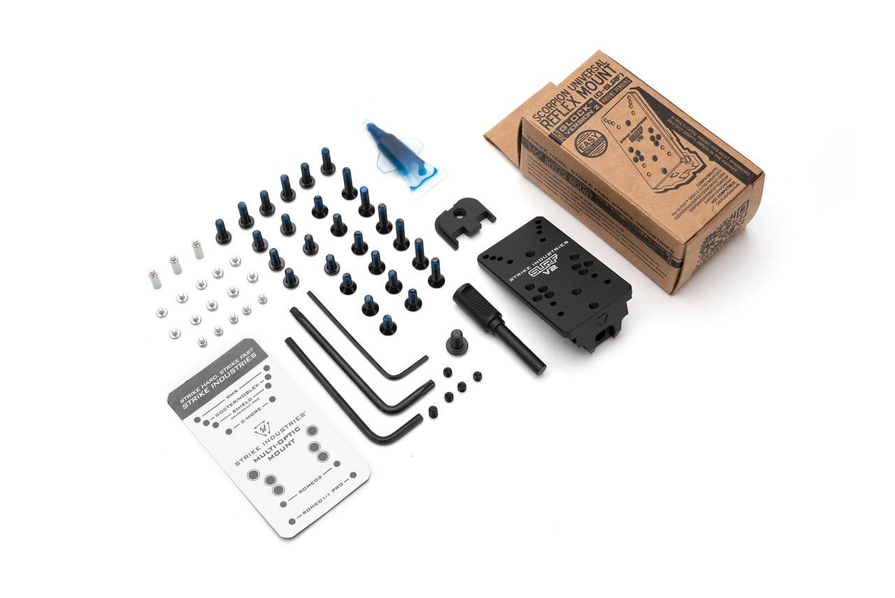  Strike Industries SI-G-SURF-V2 Scorpion Universal Reflex Mount for GLOCK Version 2 (G-SURF) 