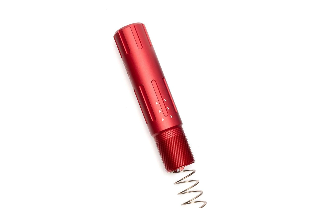 Strike Industries SI-AR-SPRE-SLICK-RED Strike Industries SI-AR-SPRE-SLICK-RED AR Short Pistol Receiver Extension Buffer Tube in Red SI-AR-SPRE-SLICK-RED