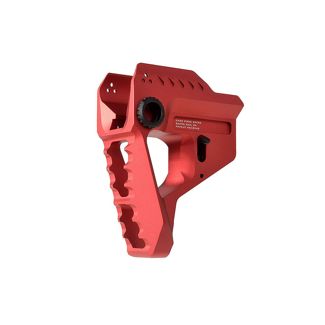  Strike Industries SI-STRIKE-PIT-RED Aluminum Pit Stock in Red 