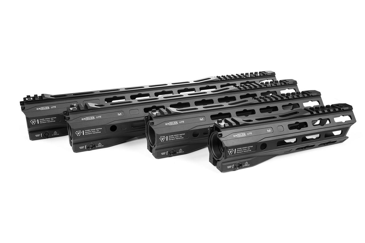  Strike Industries SI-GRIDLOK-LITE-15-BK GRIDLOK LITE 15" Rail for 223/5.56 Rifle in Black 