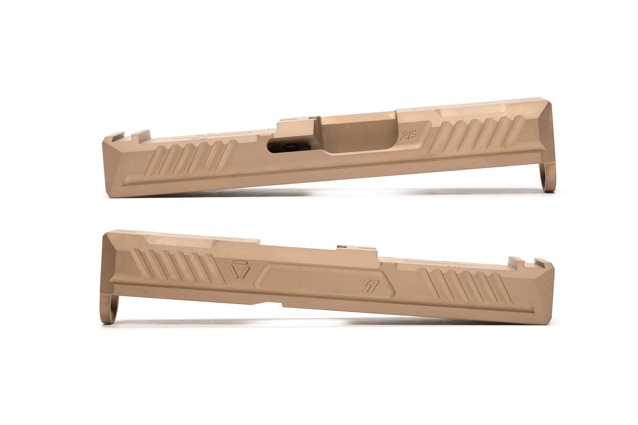 Strike Industries SI-G-LITESLIDE-26-FDE LITESLIDE for GLOCK G26 GEN3 in FDE