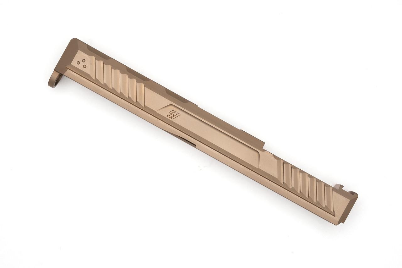  Strike Industries SI-G-LITESLIDE-17-FDE LITESLIDE for GLOCK G17 in FDE 