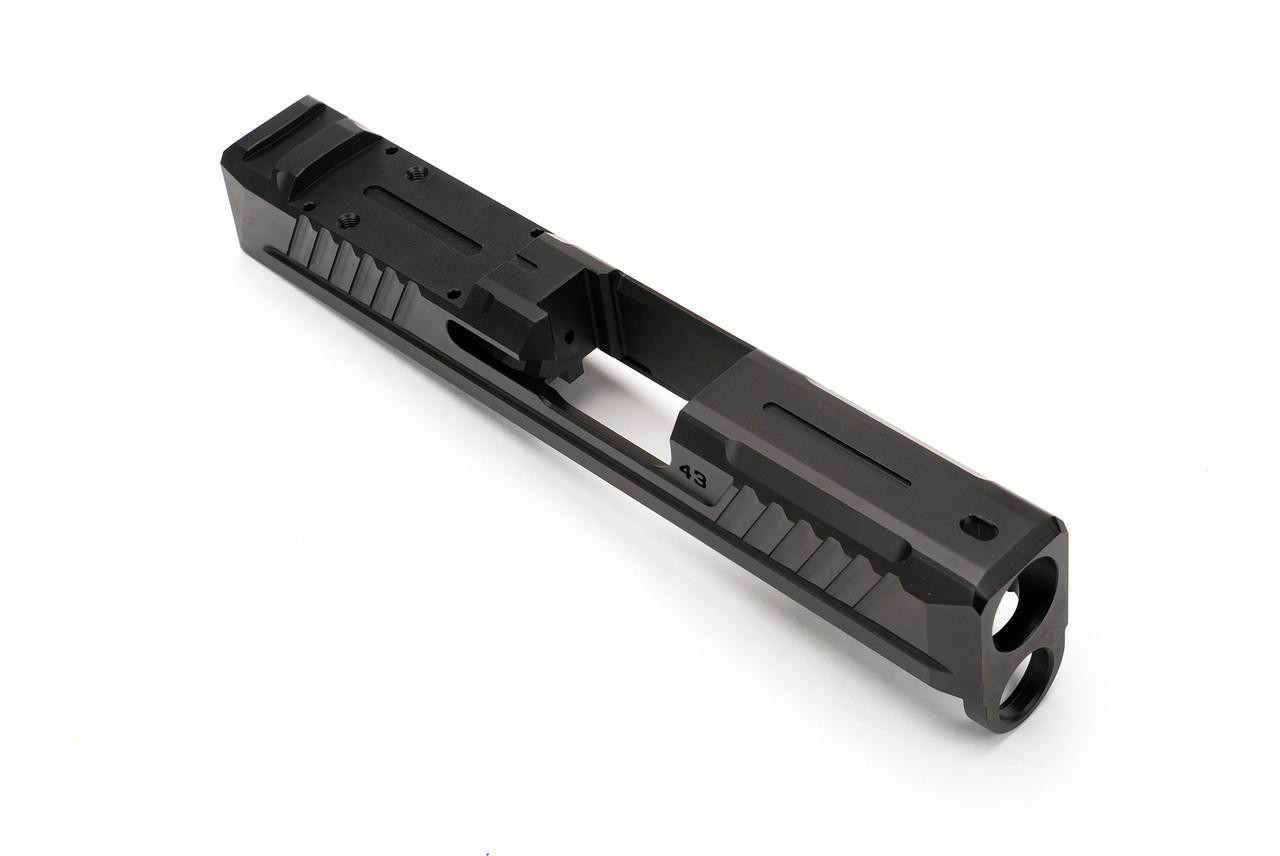  Strike Industries SI-G-LITESLIDE-43-BK LITESLIDE for GLOCK G43/G43x/G48 GEN3-5 in Black 