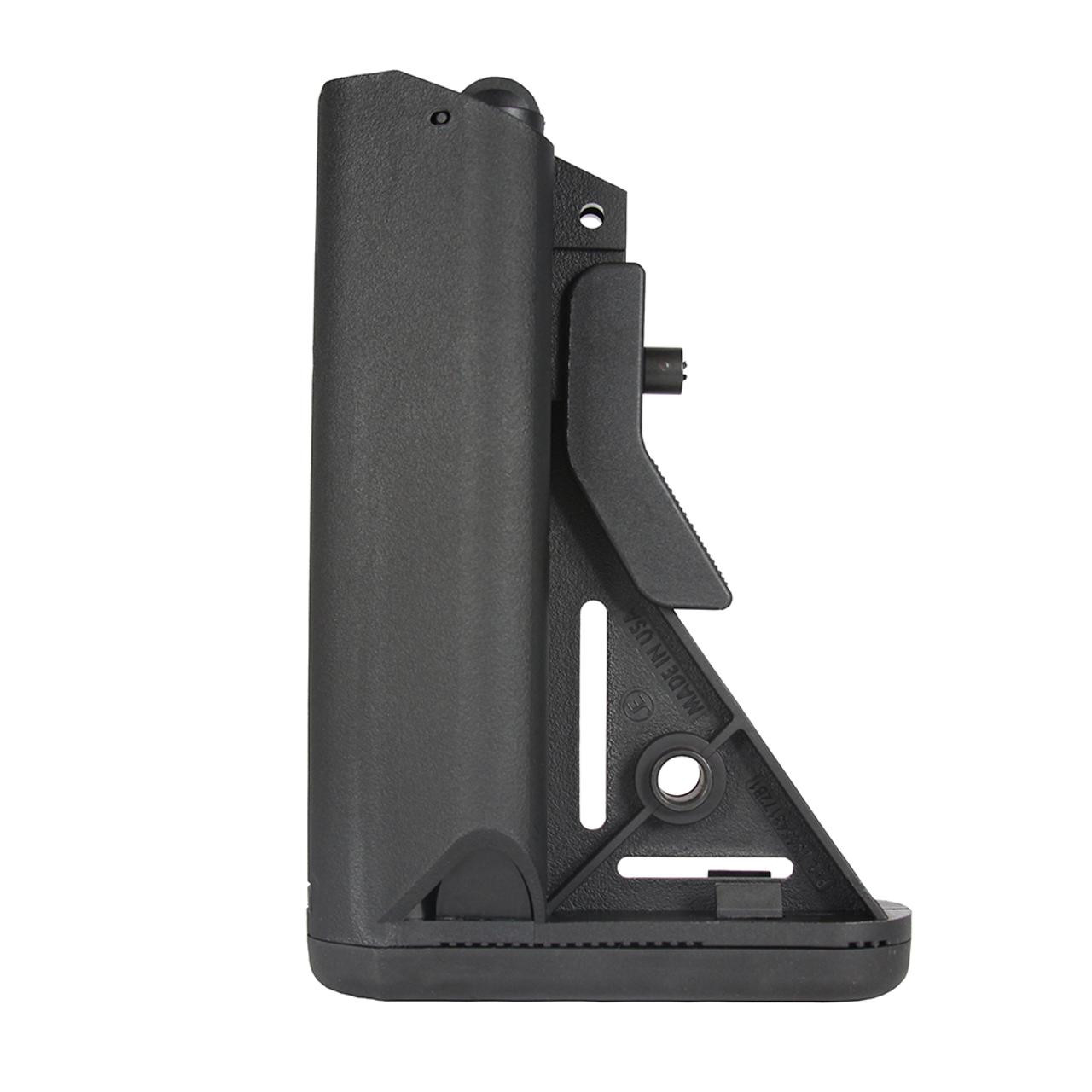 JE Machine Tech JE Machine Mil-Spec SOPMOD Butt Stock LM-Adjustable 6 Positions-Black-Made in USA 