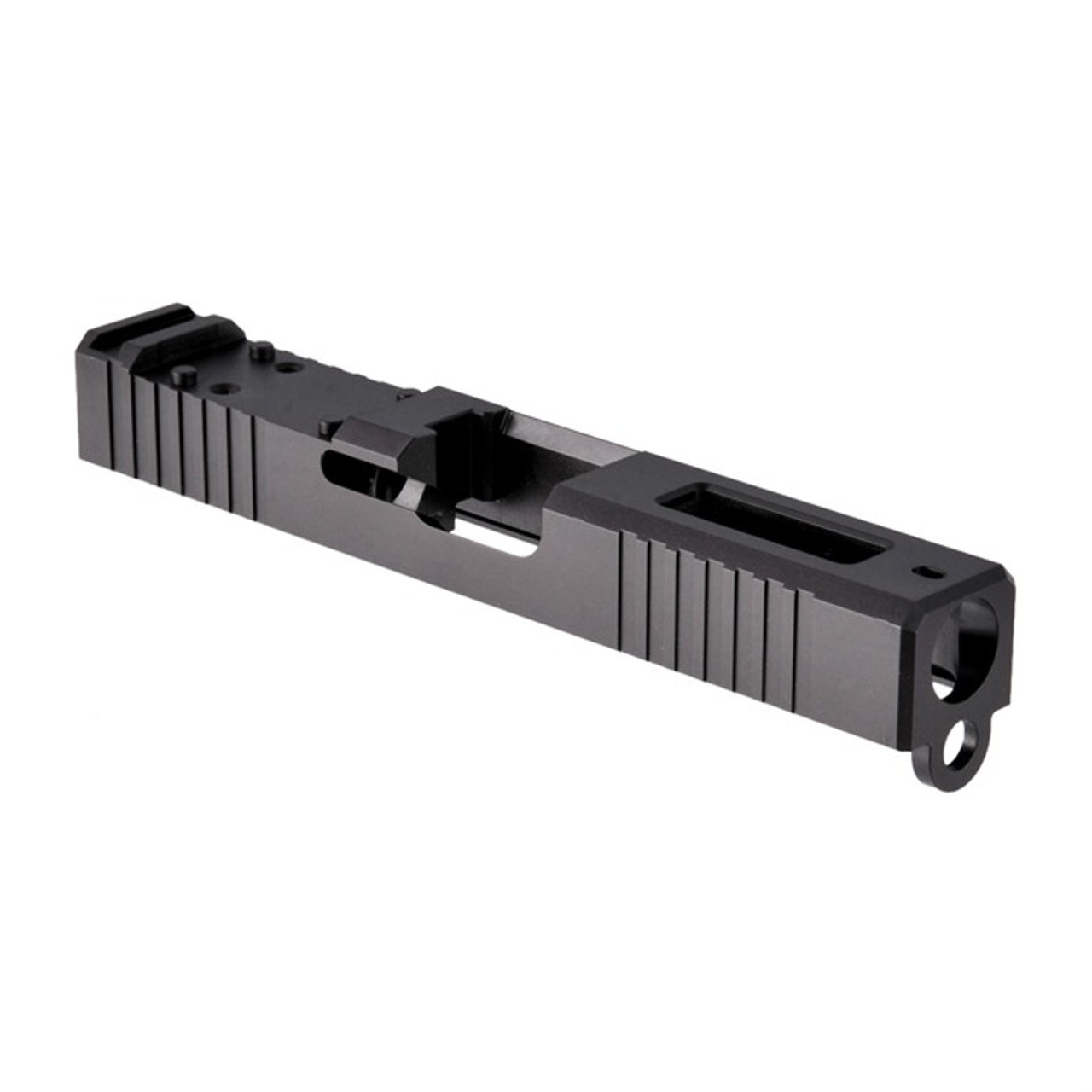 Brownells - Dpp Slide +window For Gen 3 Glock~ 19 Stainless Nitride - 078000658