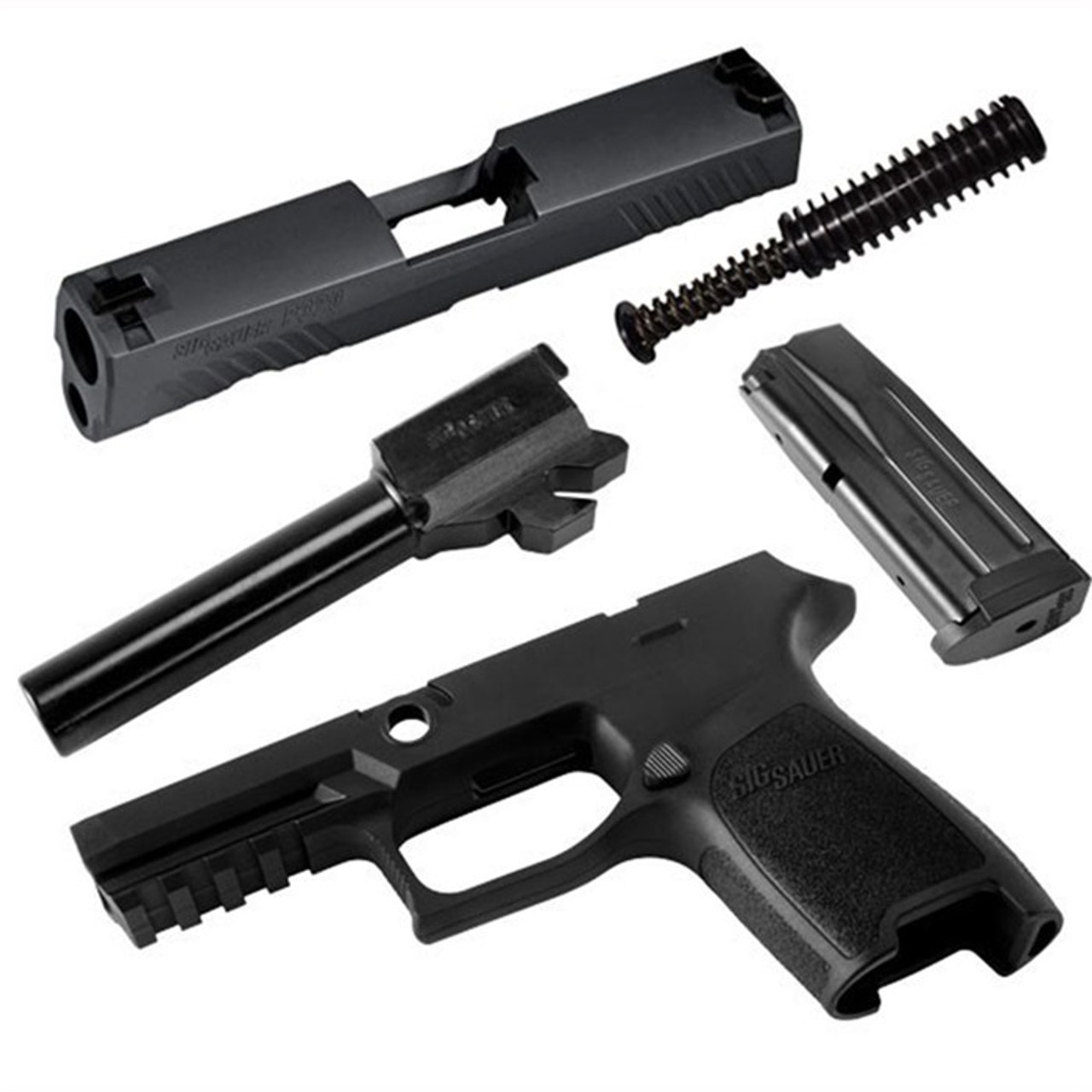 Sig Sauer, Inc. - CALX-320C-9-BSS - 9mm Luger P320 Compact Caliber X-change Kit, High Cap