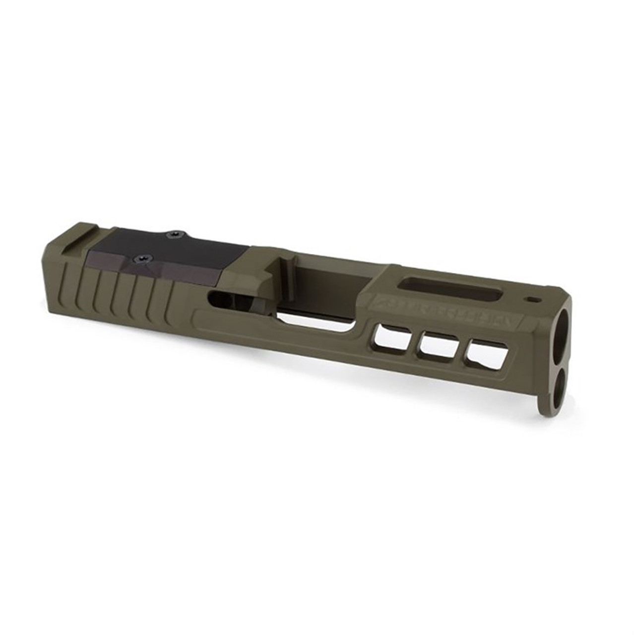 Zaffirri - ZPS.3.43.OD - Zps.3 Slide Glock 43/43x 9mm Luger Optic Ready Od Green