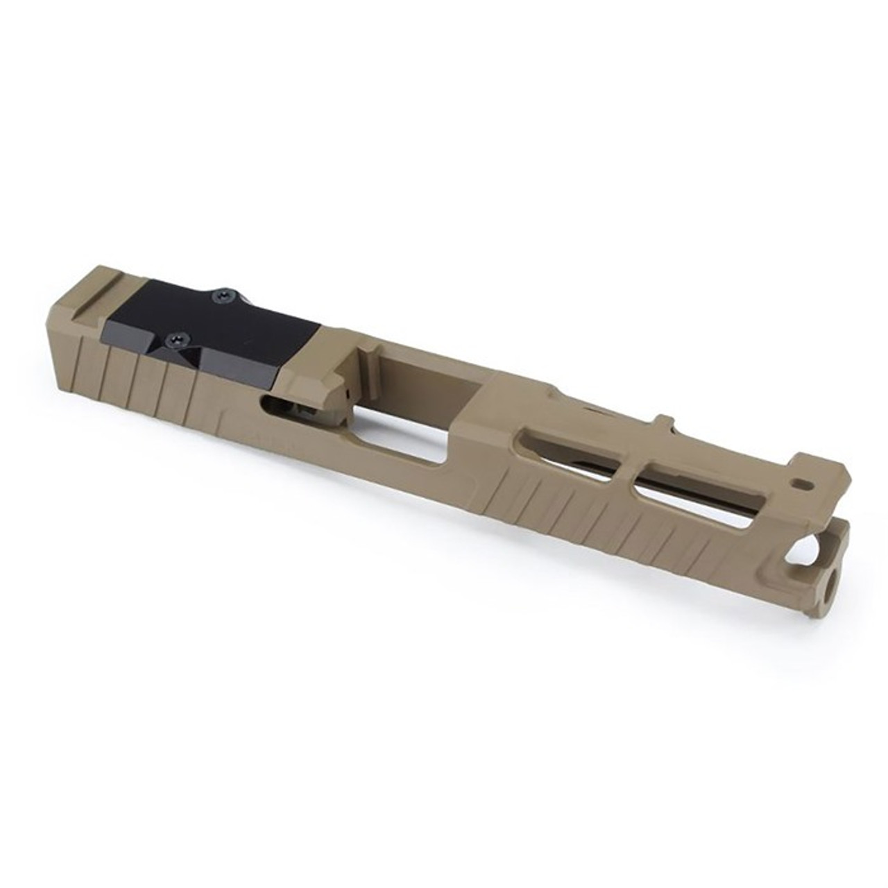 Zaffirri - ZPS.4.17.FDE - Zps.4 Slide Glock 17 Gen 3 9mm Luger Optic Ready Fde