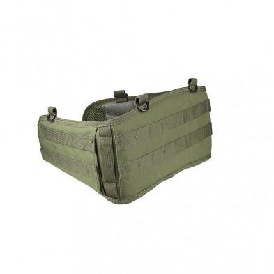 NcStar NcSTAR MOLLE Battle Belt Medium/ Green, military tactical adjustable belt with MOLLE webbing for modular attachments.