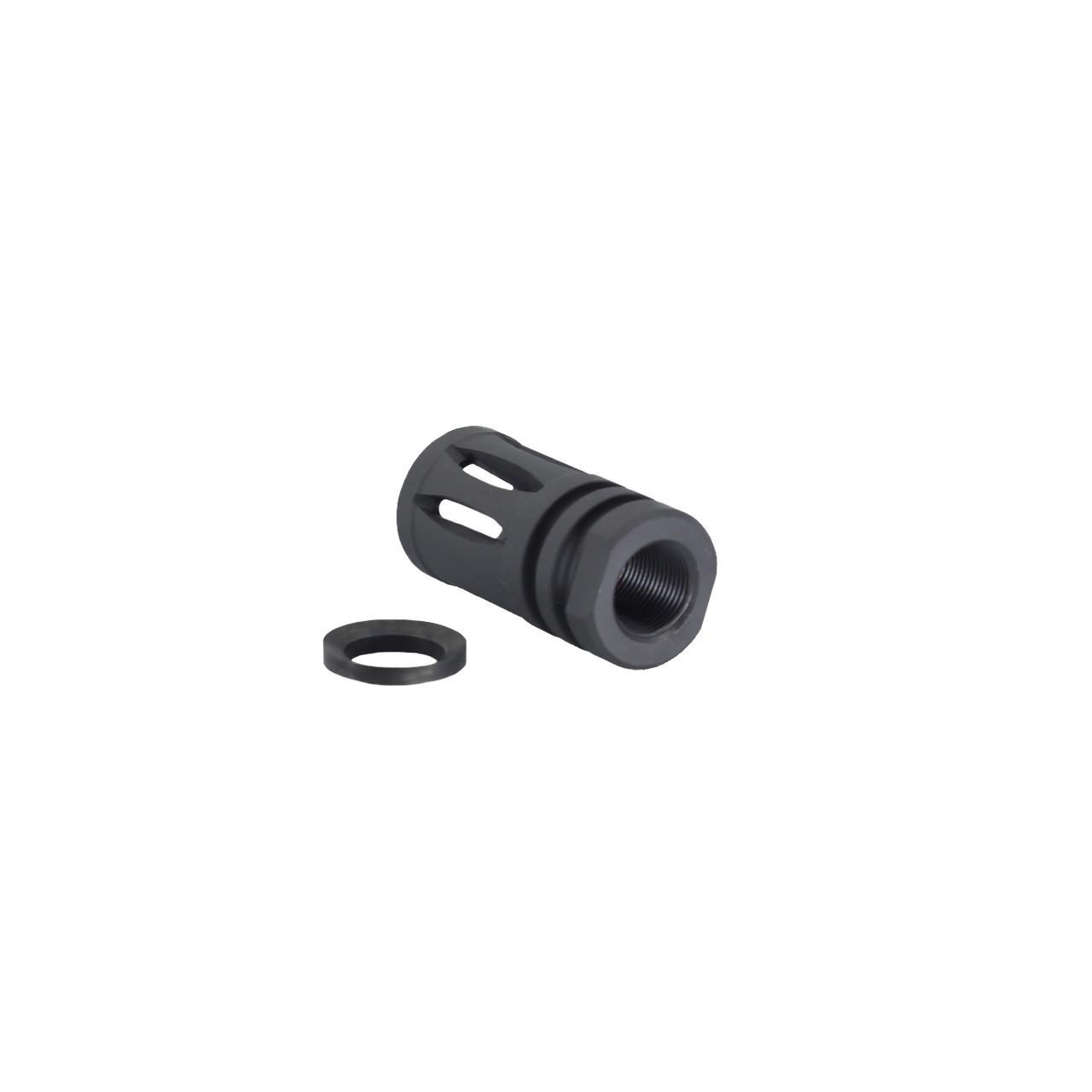  JE Machine Tech TS-FH2B A2 Birdcage Flash Hider(5.56/.223) with Crush Washer 