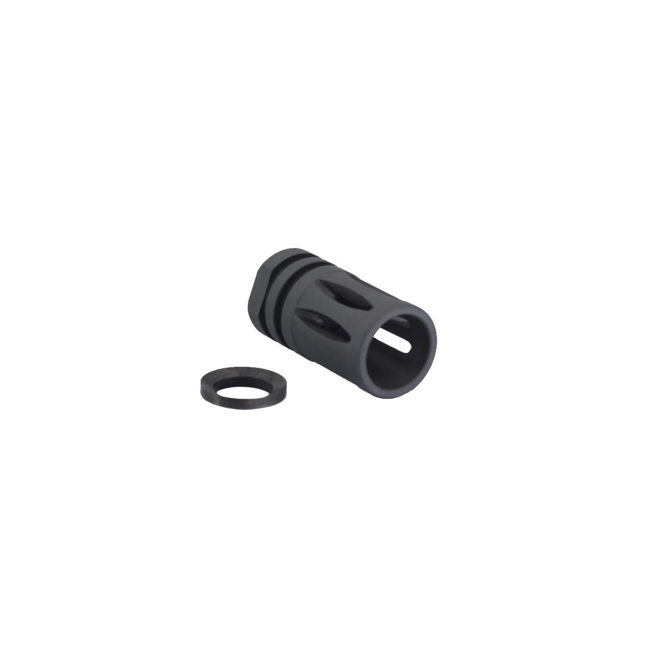  JE Machine Tech TS-FH2B A2 Birdcage Flash Hider(5.56/.223) with Crush Washer 