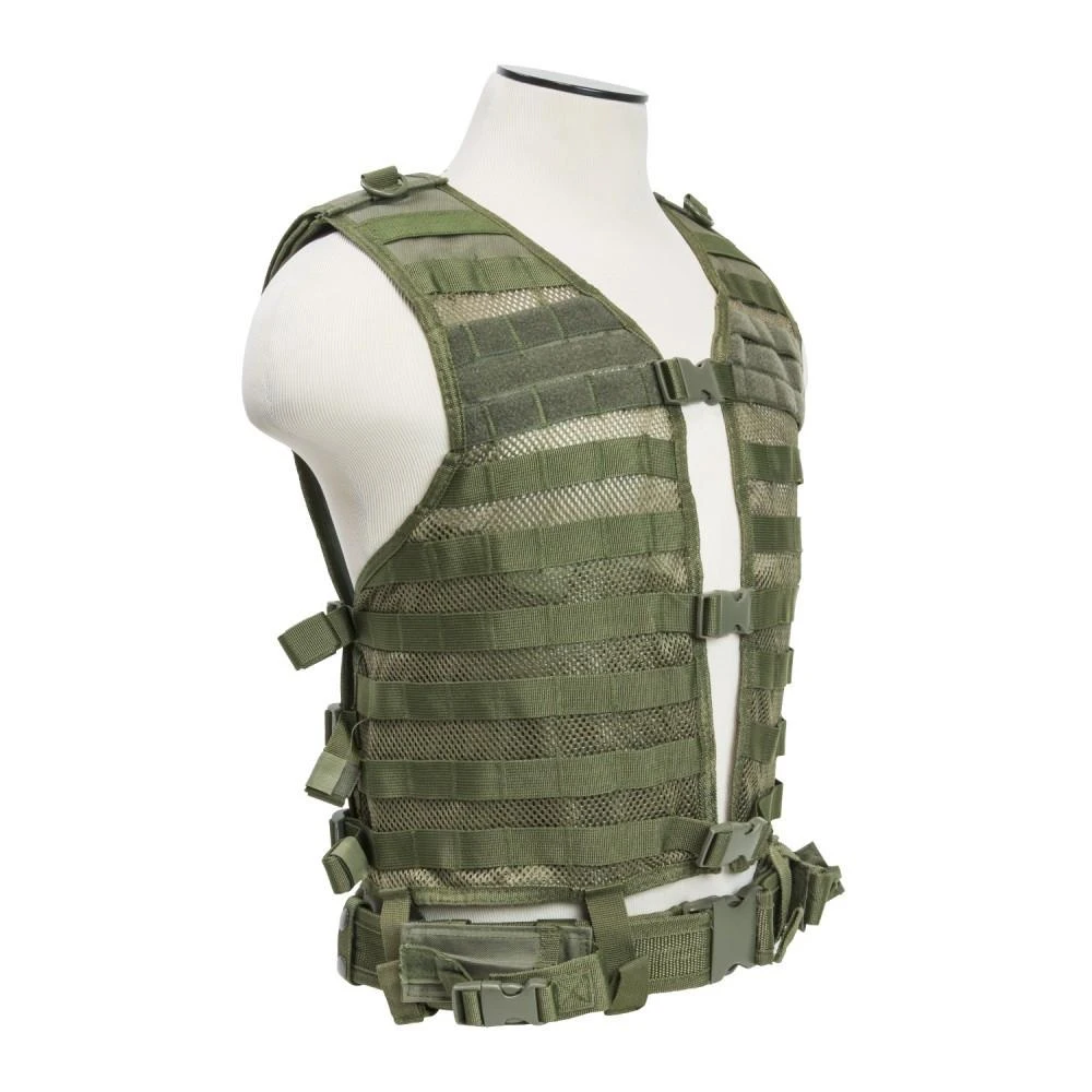 NcStar NcSTAR CPVL2915G PAL/MOLLE Modular Tactical Vest Green XL - XXL+
