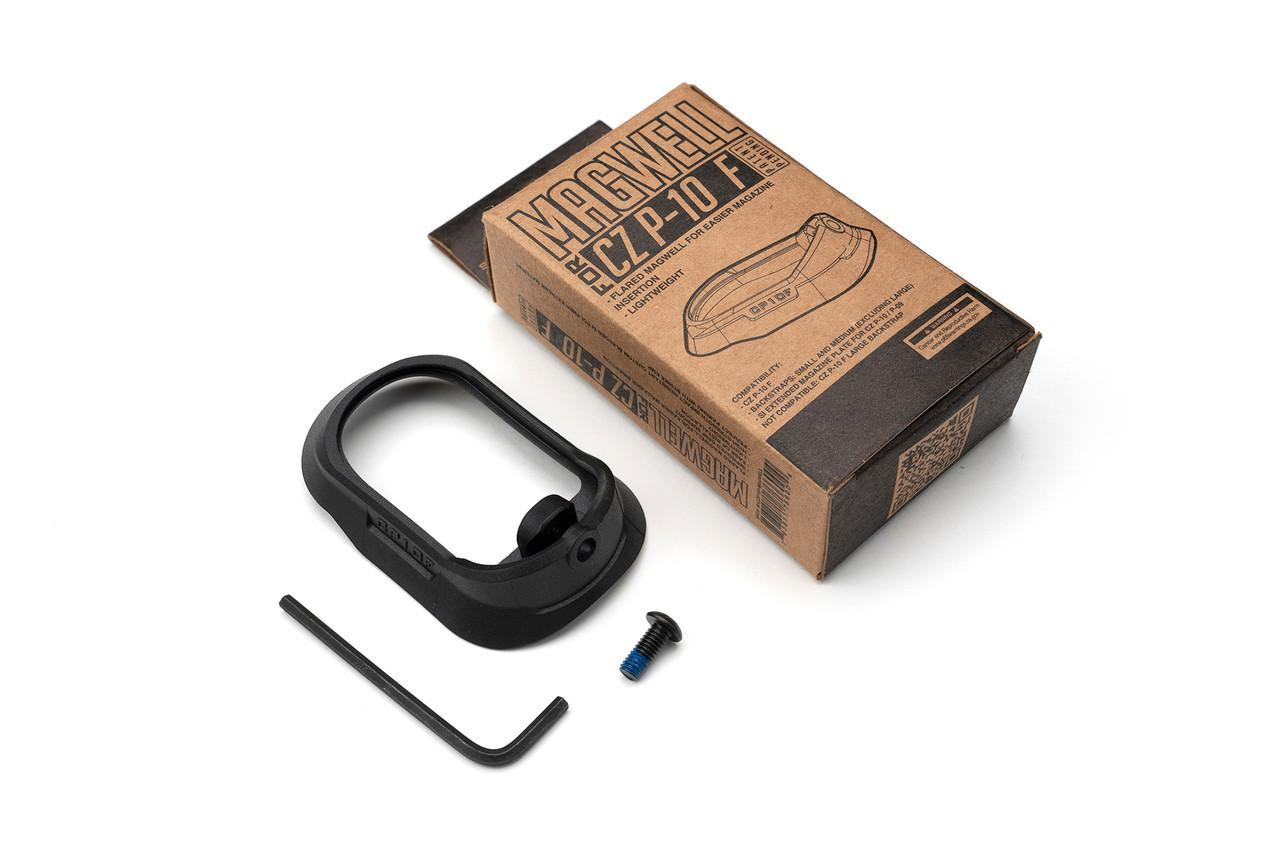  Strike Industries SI-CZP10F-MAGWELL Magwell for CZ P-10 F Black 