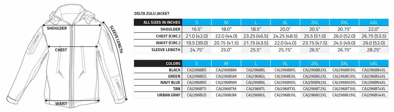 NcStar VISM Delta Zulu Tactical Soft Shell Jacket - Gray