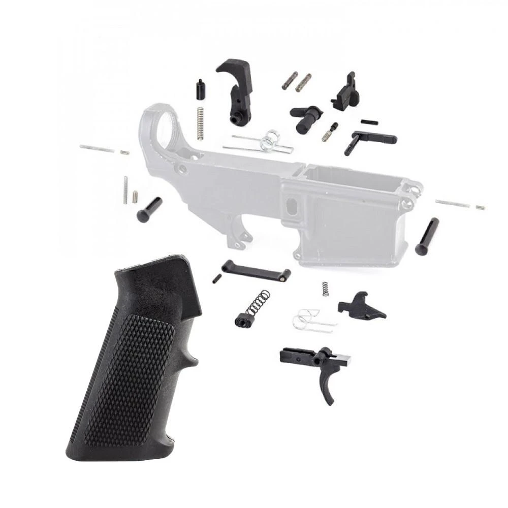 Tiger Rock Inc LPK-17 Tiger Rock Inc. 223/5.56 Rifle Lower Parts Kit w/ Standard Grip & Trigger Guard LPK-17