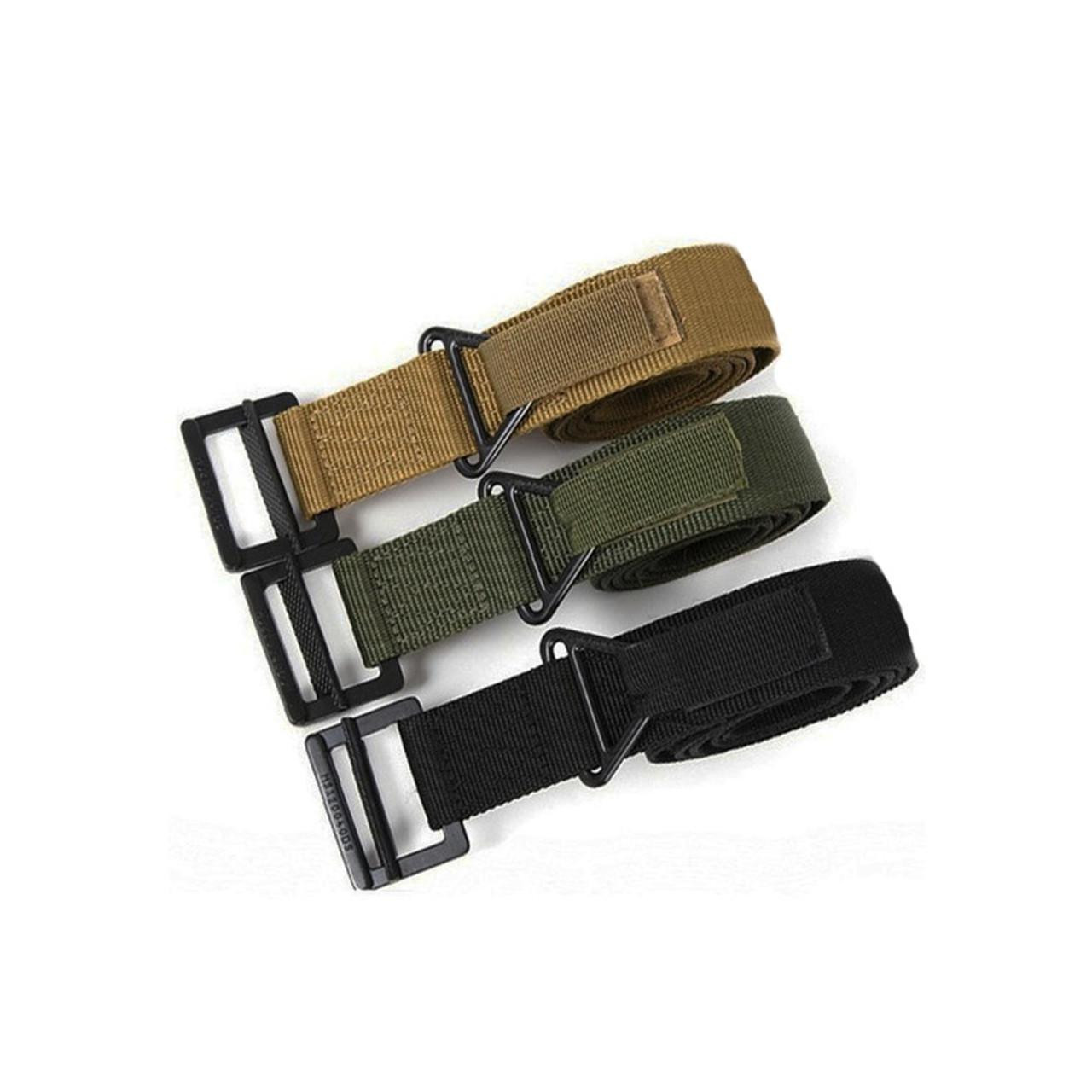 JE Machine Tech TS-BET5 JE Machine Tech TS-BET5 49"x1.5" Tactical Nylon Riggers Belt 3 Colors TS-BET5