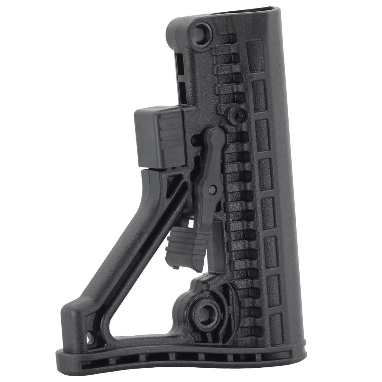 JE Machine Tech PS-ST32B JE Machine Tech MADE in USA Mil-Spec Adaptive Skeletonized AR-15 Buttstock (PS-ST32B) PS-ST32B