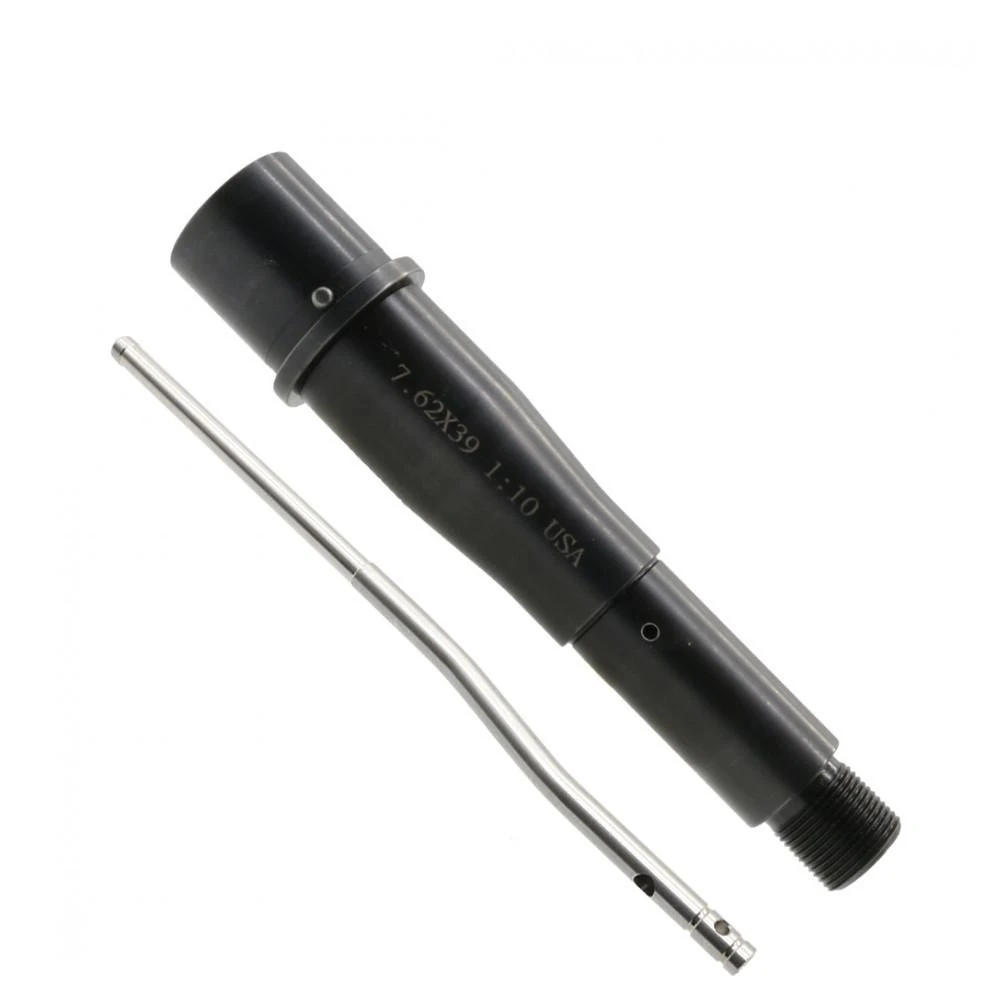 Tiger Rock Inc BR-AK-MICRO+GT-MICRO Tiger Rock Inc. BR-AK-MICRO+GT-MICRO AR-47/7.62X39 5'' 1:10 Twist Black Nitride Pistol Barrel and Micro Gas Tube (Made in USA) BR-AK-MICRO+GT-MICRO