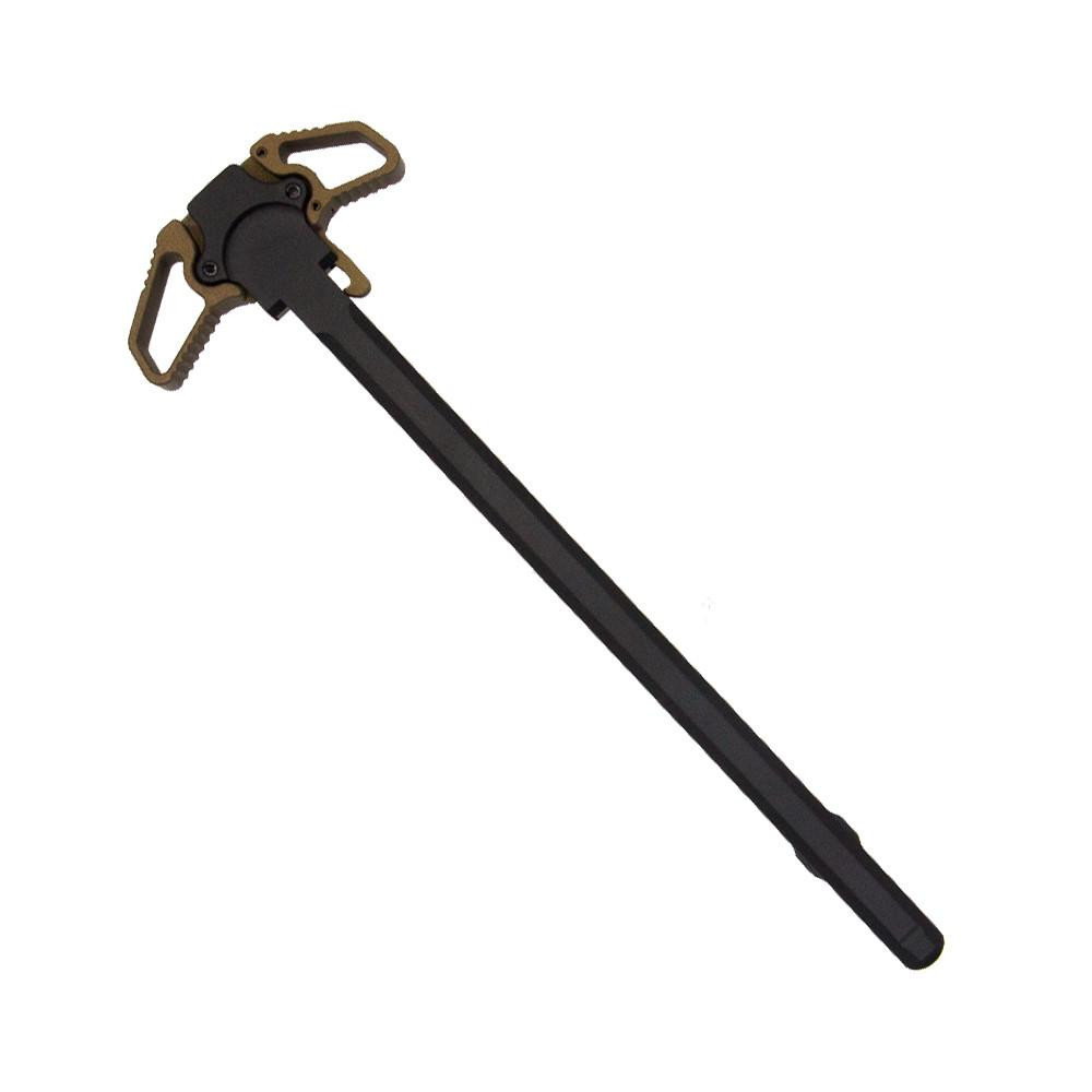 Tiger Rock Inc CH-AMBI-308-BBR Tiger Rock Inc. CH-AMBI-308-BBR AR-10 / LR-308 DUAL AMBIDEXTROUS CHARGING HANDLE - CERAKOTE BURNT BRONZE CH-AMBI-308-BBR