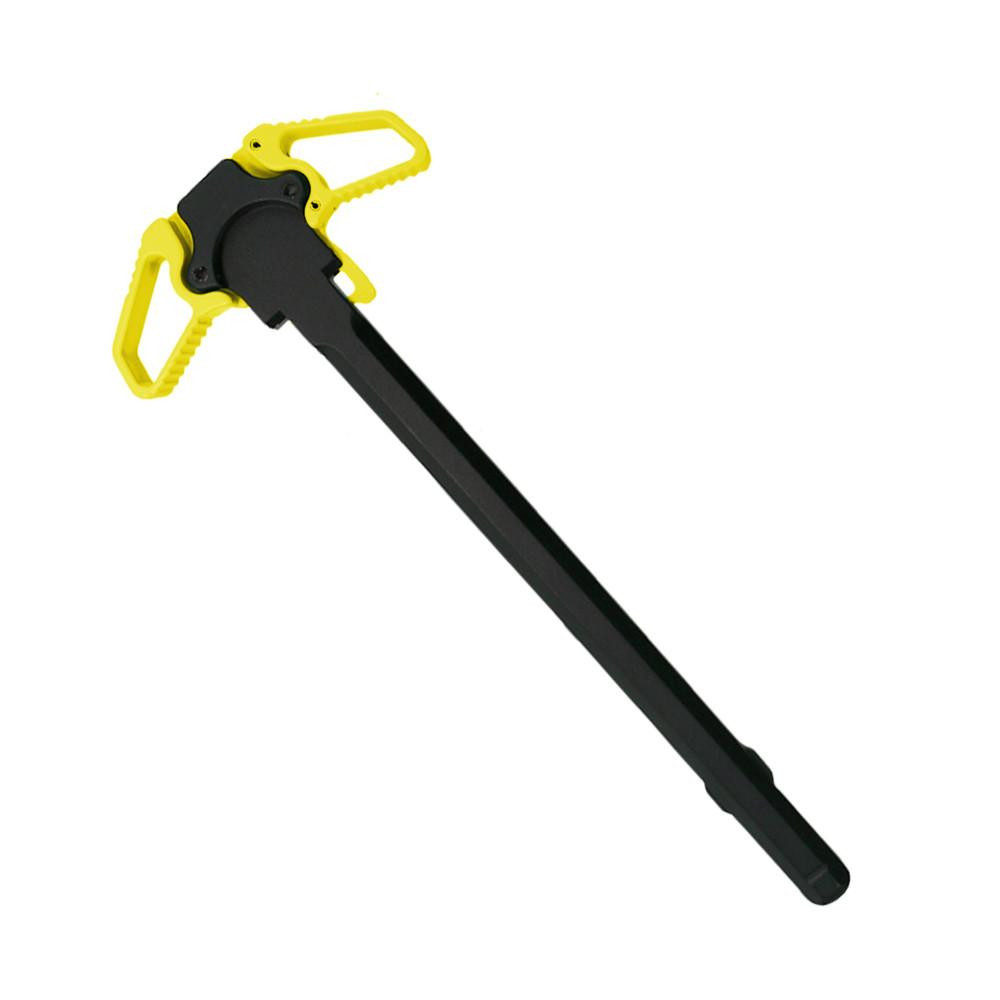 Tiger Rock Inc CH-AMBI-ST-LEM Tiger Rock Inc. CH-AMBI-ST-LEM AR-15 Ambidextrous Charging Handle LEMON ZEST CH-AMBI-ST-LEM