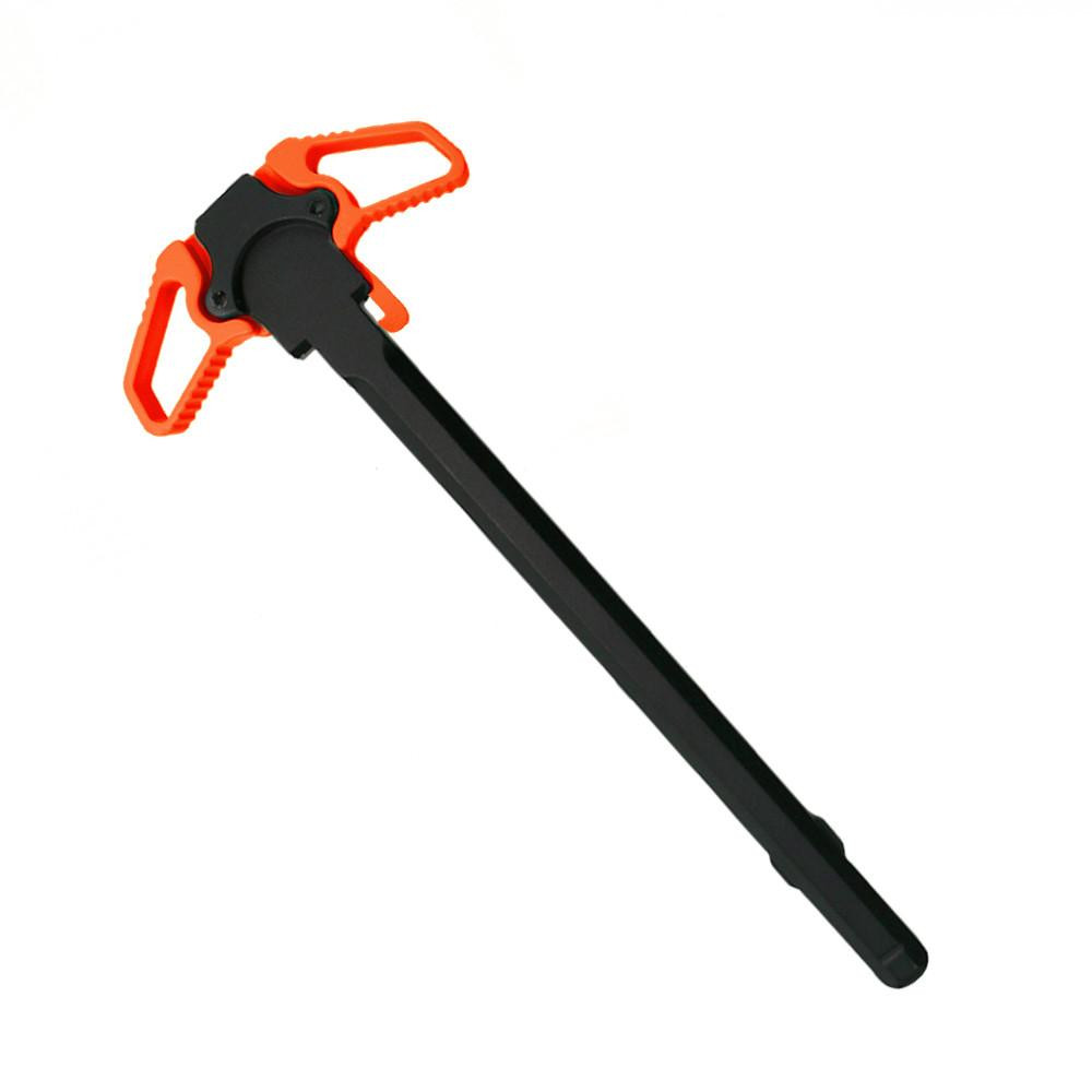  Tiger Rock Inc. CH-AMBI-ST-ORG AR-15 Ambidextrous Charging Handle CERAKOTE HUNTER ORANGE 