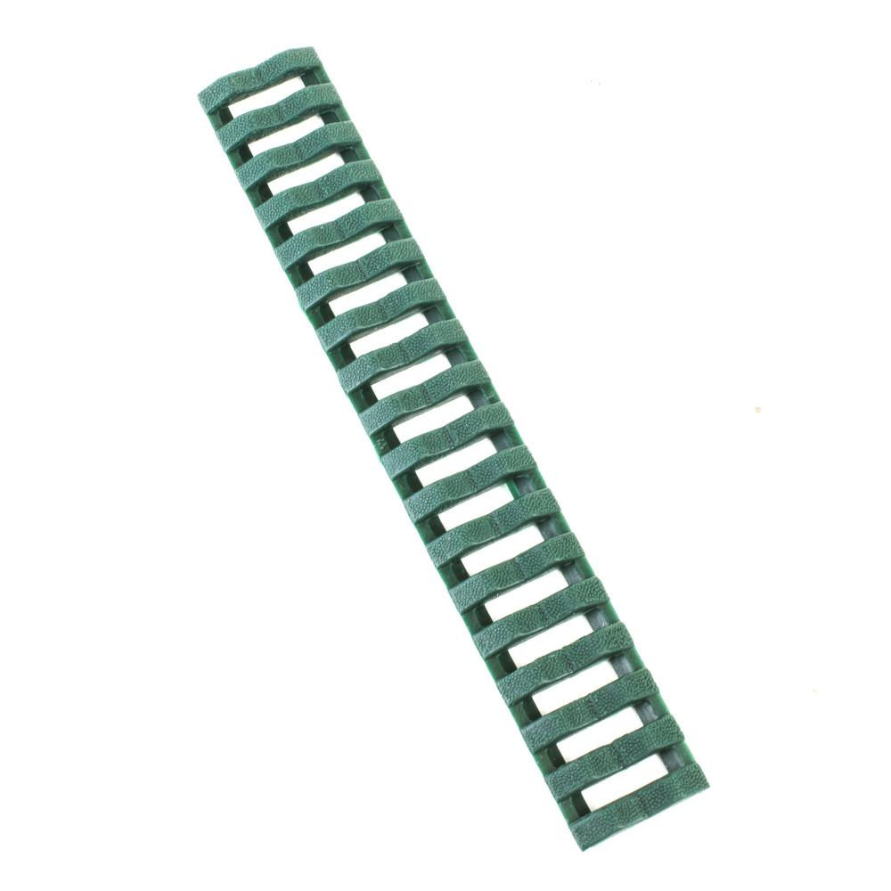  Tiger Rock Inc. CR003G*4 Quad Rail Ladder Covers (4 Pcs) -GREEN (All Sales Are Final. No refunds or Exchanges) 