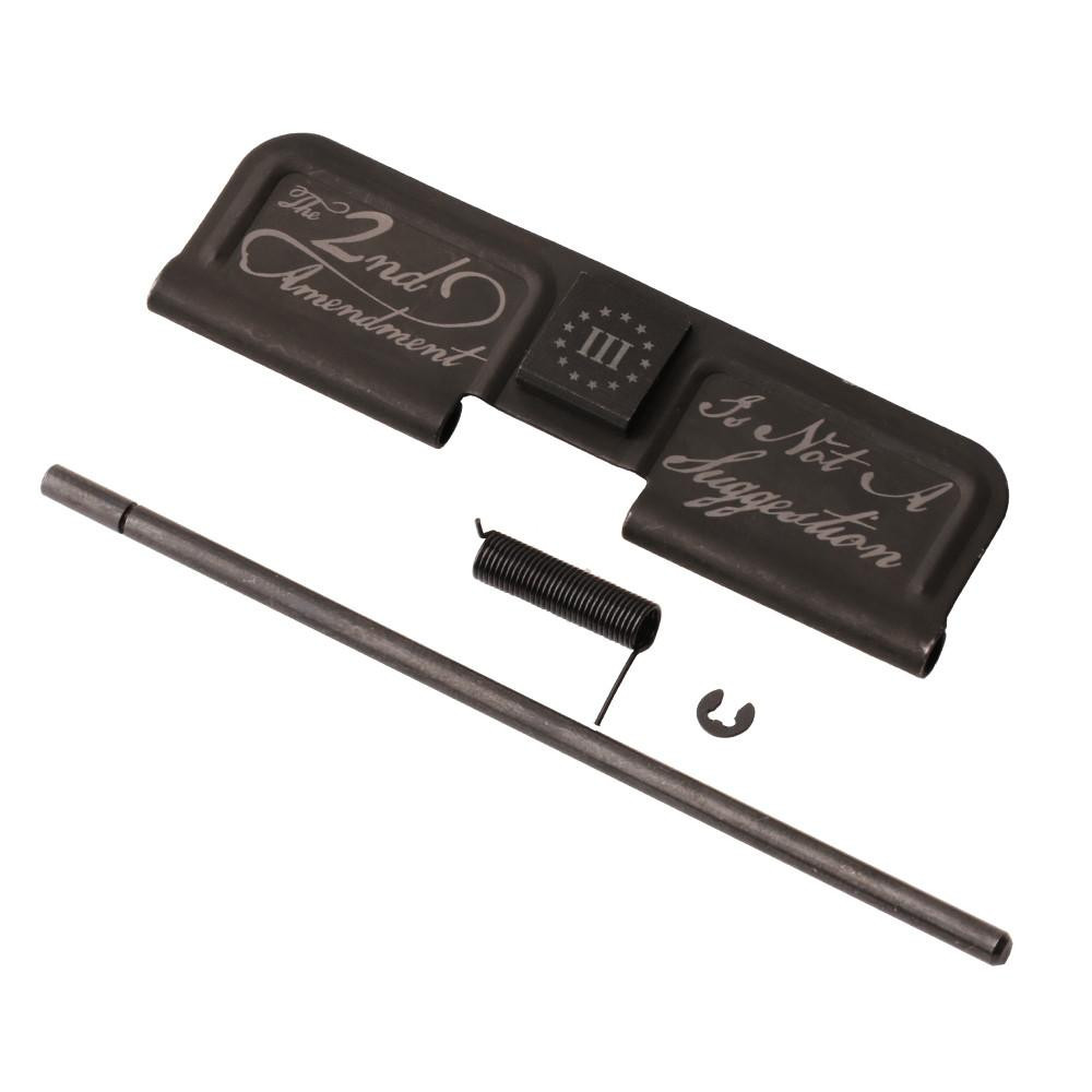  Tiger Rock Inc. EDC223-RIGHT 223/5.56 Rifle Ejection Port Dust Cover Engraving - Right 