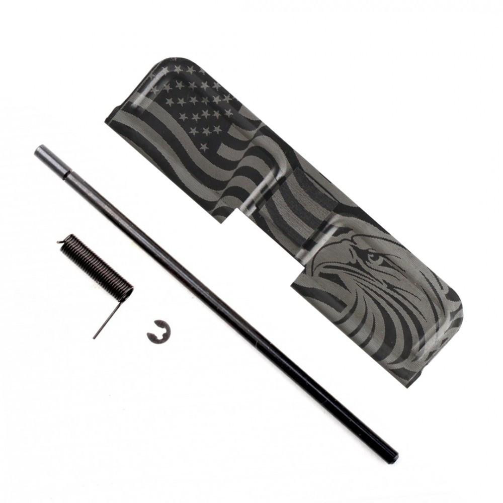 Tiger Rock Inc EDC-P762-BLK Tiger Rock Inc. EDC-P762-BLK 223/5.56 Rifle Ejection Port Dust Cover Engraving - 7.62X39 - Black EDC-P762-BLK