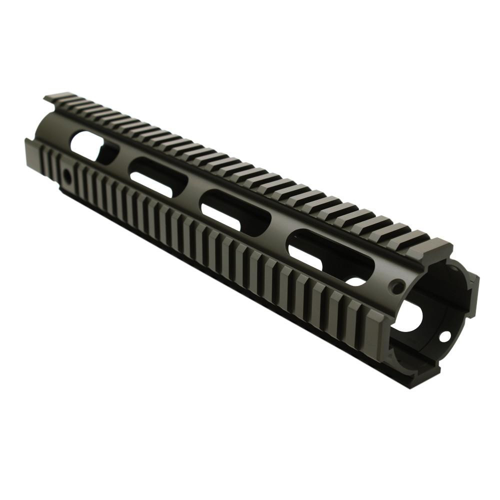 Tiger Rock Inc FAR12-COD Tiger Rock Inc. FAR12-COD AR-15 12" Rifle Full Length Free Float Handguard Cerakote - OD Green FAR12-COD