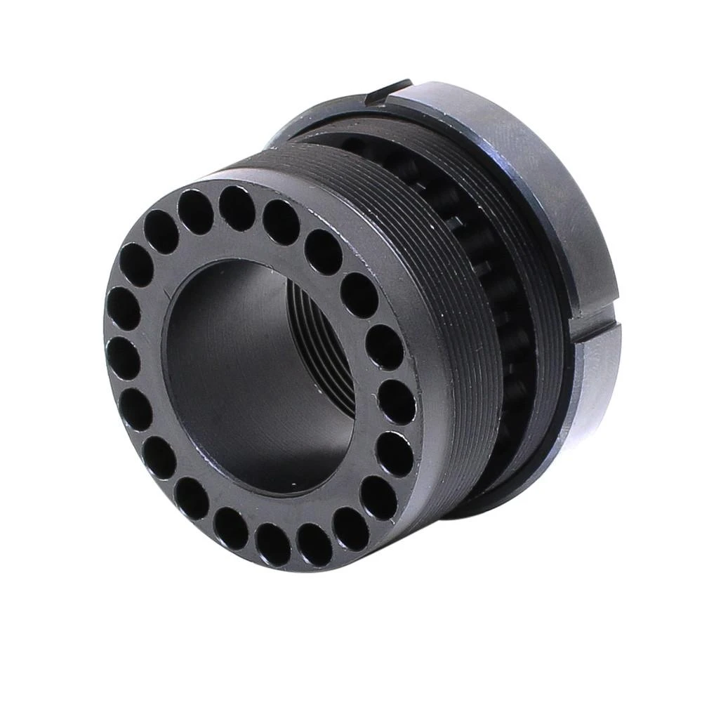 Tiger Rock Inc FBN Tiger Rock Inc. FBN AR-15 Barrel Nut w/Steel Jam Nut Ring for Free Float Quad Rail Handguard FBN