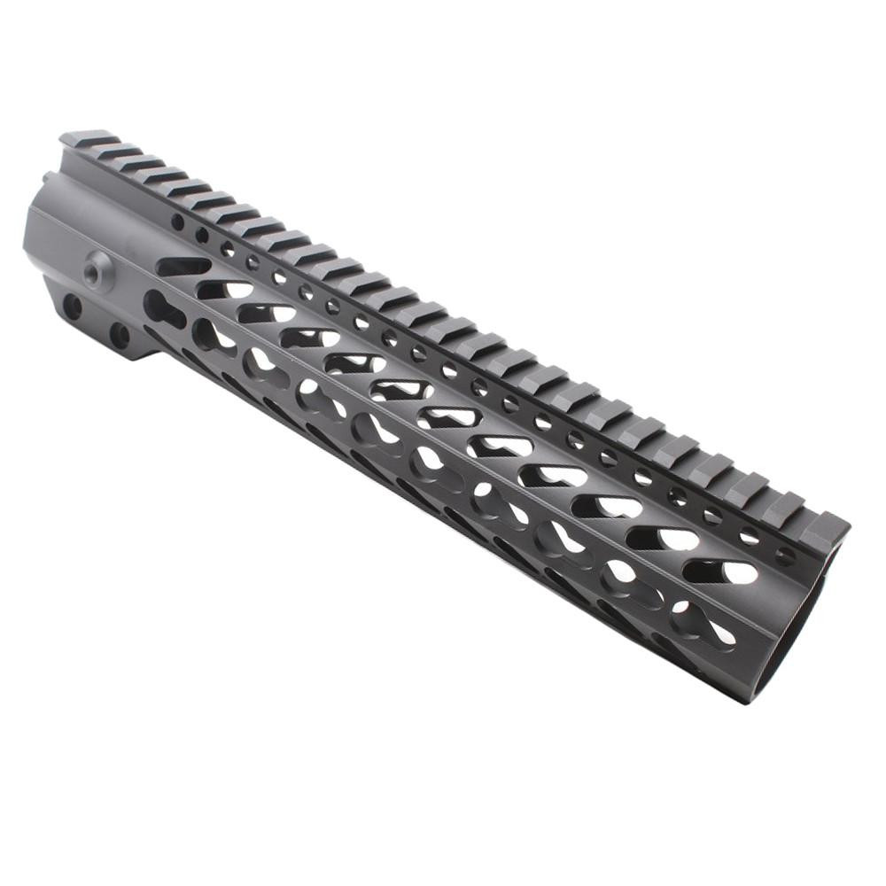 Tiger Rock Inc FSM10# Tiger Rock Inc. FSM10# AR-15 Keymod 10" Super Slim Light Keymod Free Float Handguard with 2"+3" Keymod Rails (Package) FSM10#