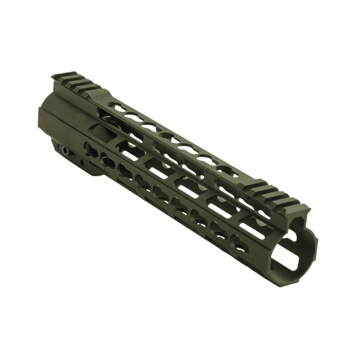 Tiger Rock Inc FSSK-ODG-10 Tiger Rock Inc. FSSK-ODG-10 Cerakote OD Green| AR-15 Ultra Light Frame Rail System 10 Inches FSSK-ODG-10